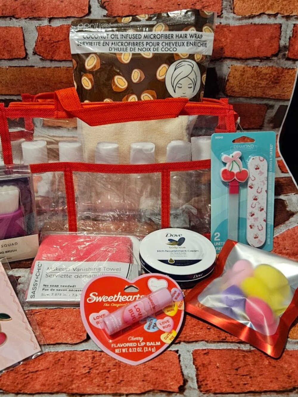 Wild Cherry On-The-Go Beauty Travel Set. - Picture 3 of 3